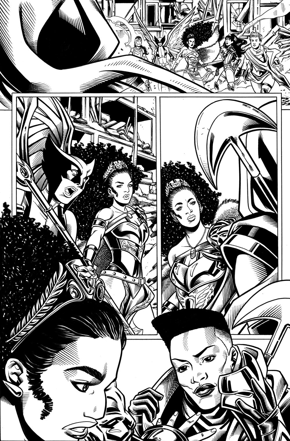 Image of Nubia: Queen of the Amazons #2 PG 22