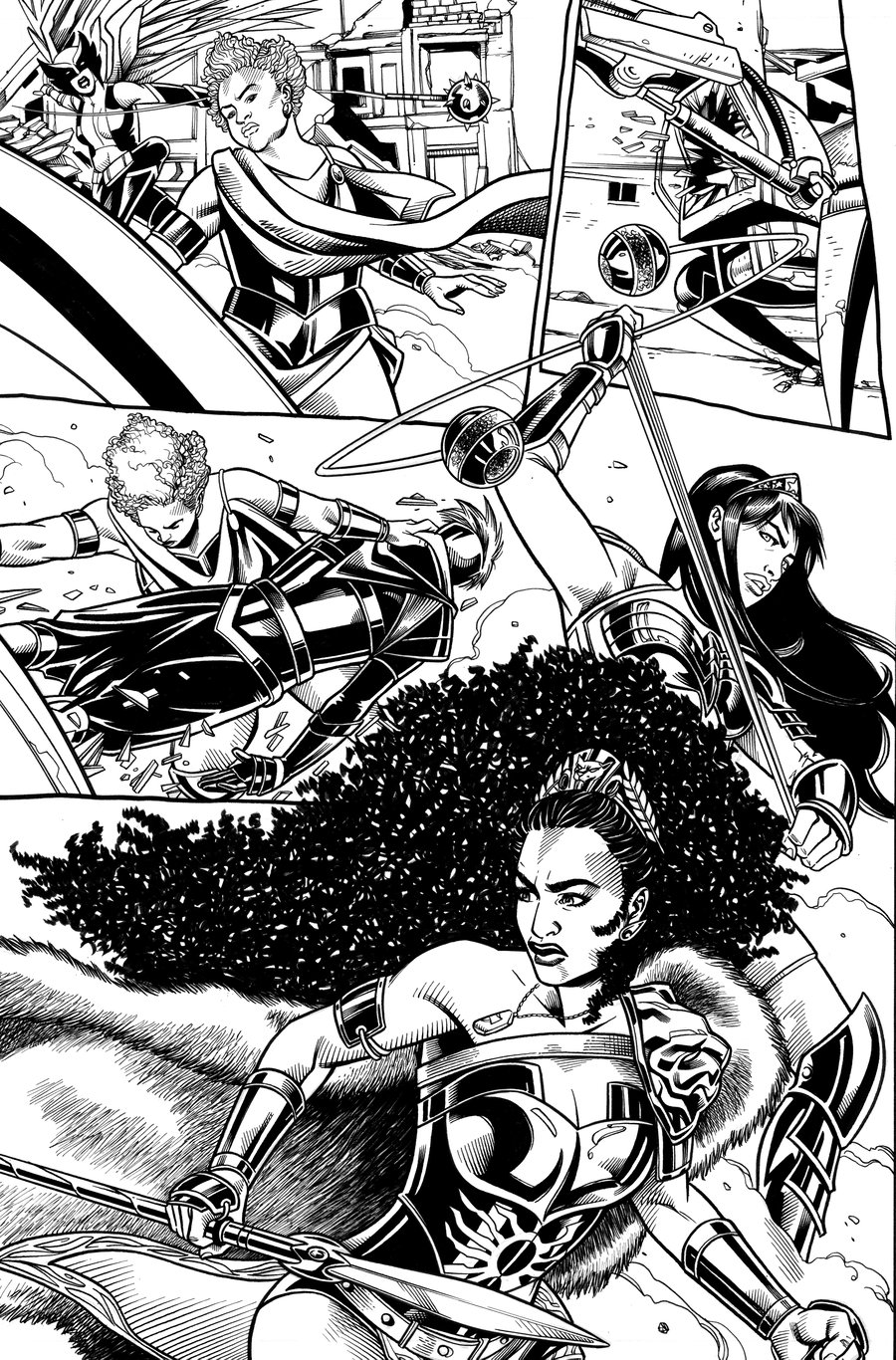 Image of Nubia: Queen of the Amazons #2 PG 20