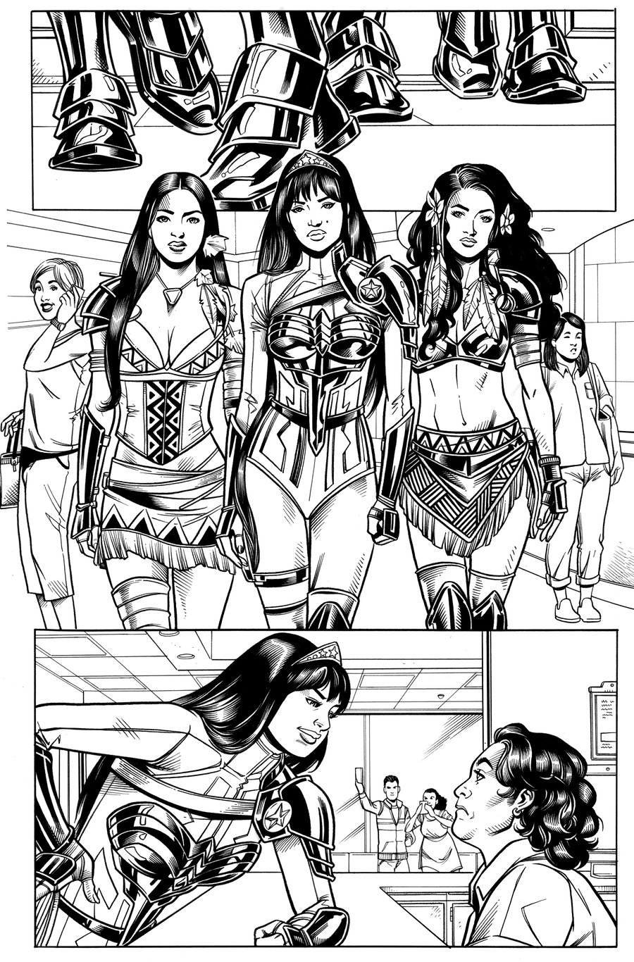 Image of Nubia: Queen of the Amazons #2 PG 10