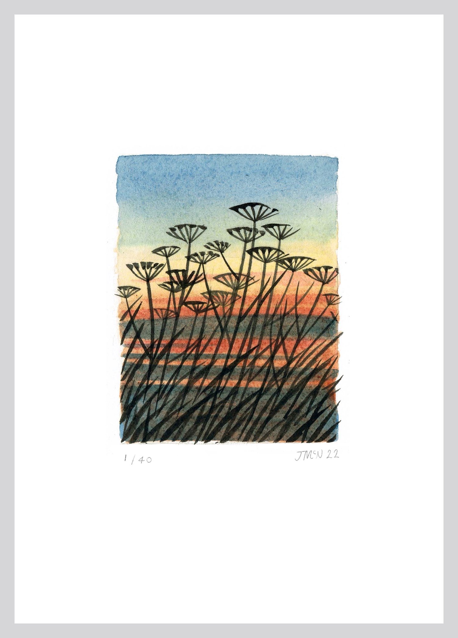 Image of Late Summer Sunset - Giclee Print