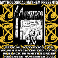 Image 2 of ATOXXXICO - T.V. WOVEN PATCH