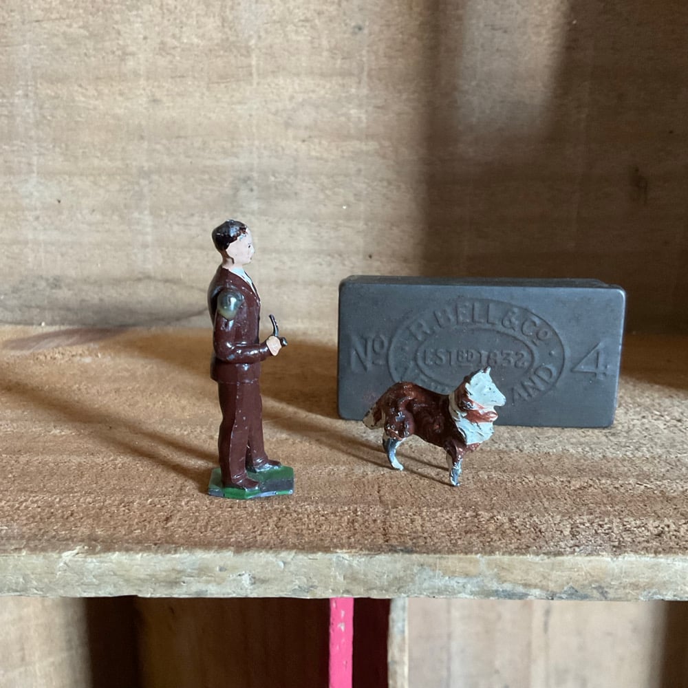 Image of Man & Dog
