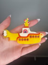 **PRE-SALE - SHIPPING SEPTEMBER 2024** Yellow Submarine brooch