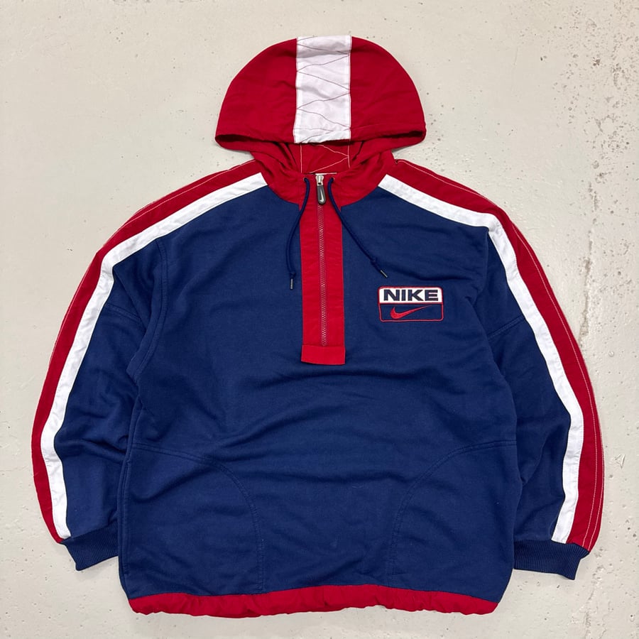 Image of 2000s Nike 1/4 Zip Hoodie, Size Large
