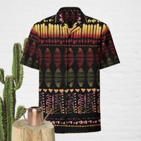 Image 4 of Tribal Unisex Button Shirt 
