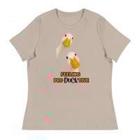 Image 7 of Women's Relaxed T-Shirt, Productive Duck Funny Tee