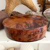 Vintage oval trinket box