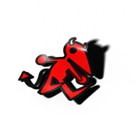 DEMON STICKER