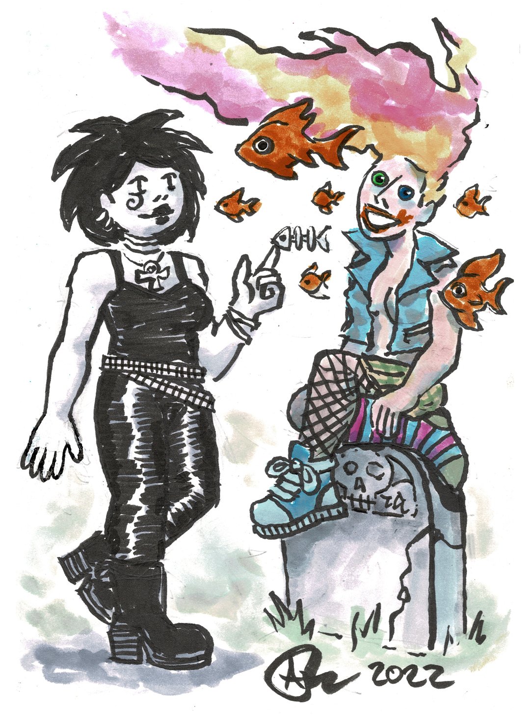 Image of Full Color Drawing