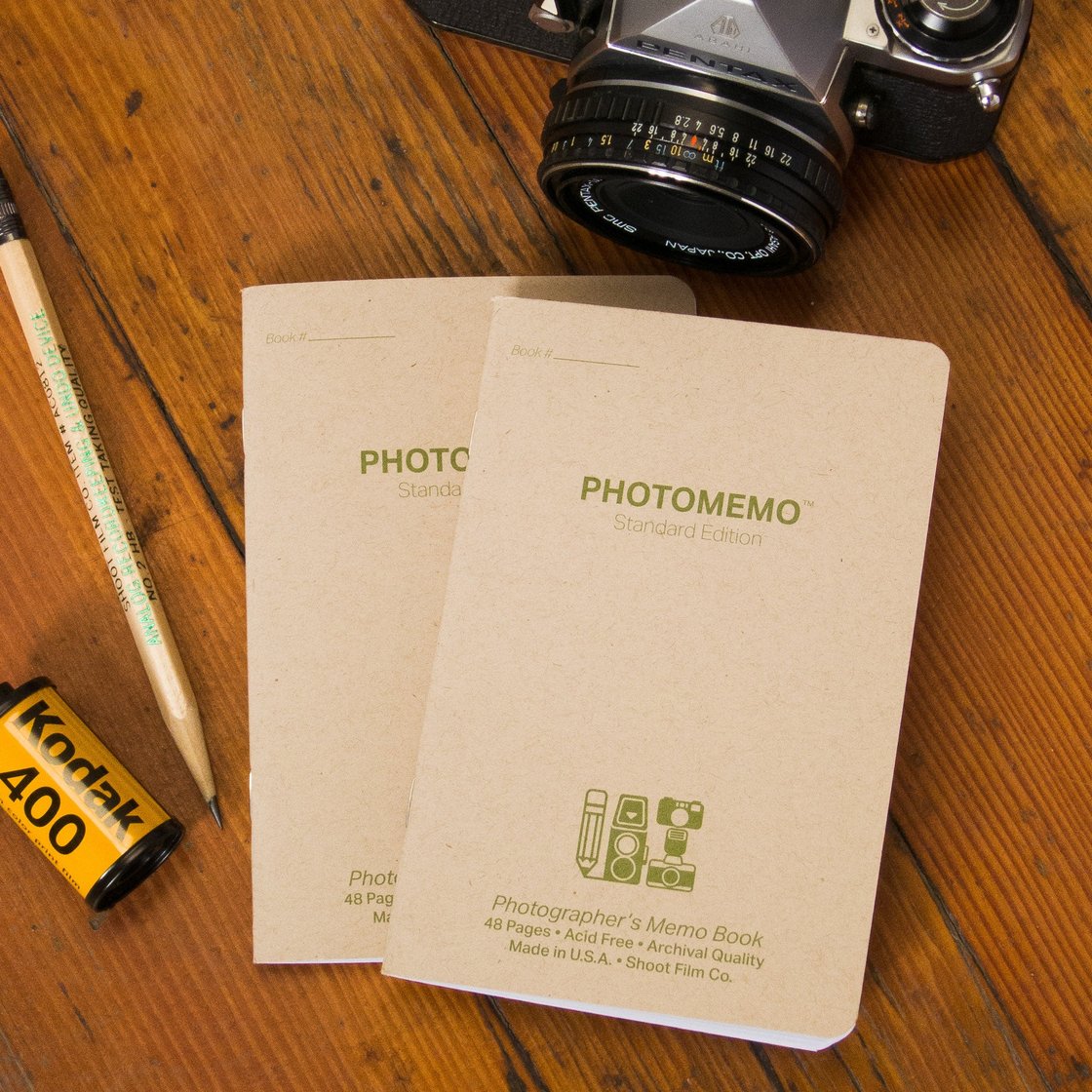 Image of PhotoMemo Film Photographer's Notebook - 2 Pack