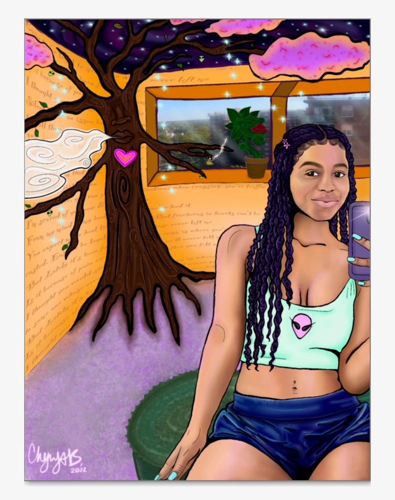 Image of “Upstairs!” Print (limited)