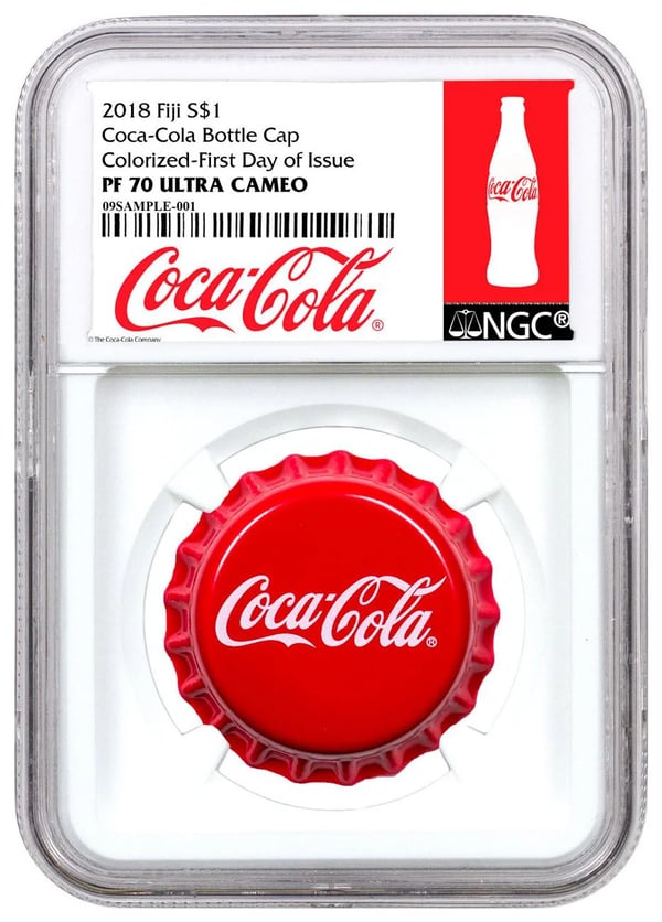Image of 2018 Coca-Cola Bottle cap