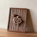 Image of Mushroom Wood Art
