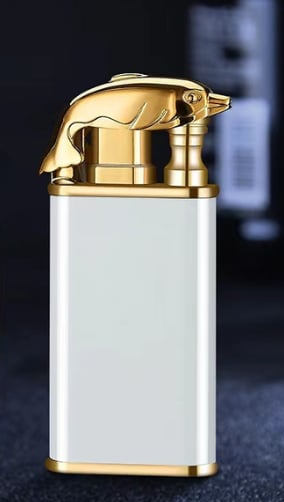 Image of Blue Flame Dolphin Lighter