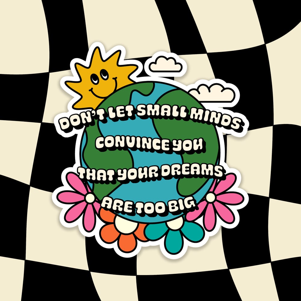 Small Minds Sticker 