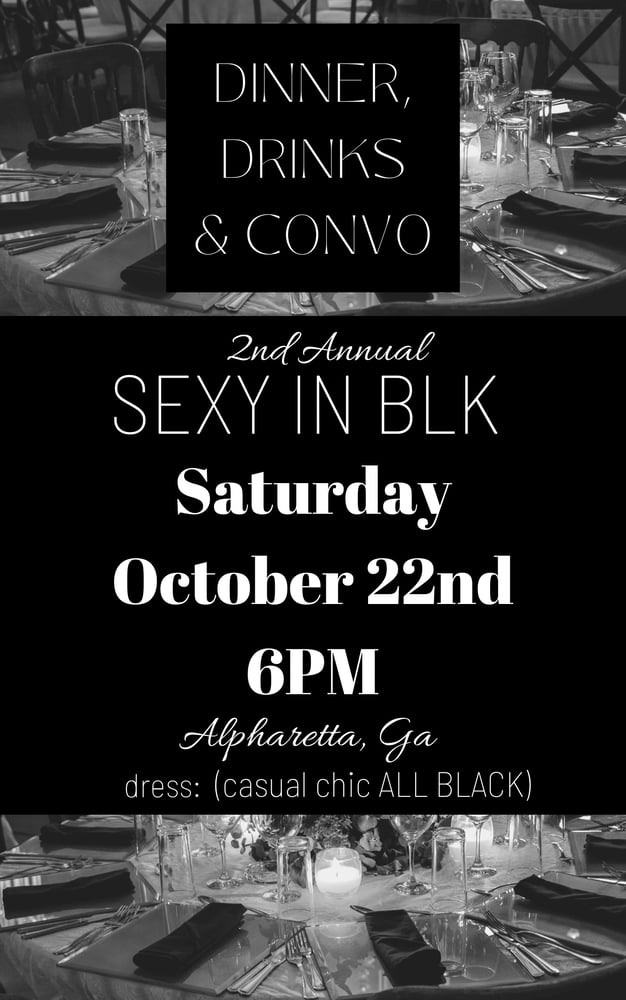 Image of SEXY IN BLK