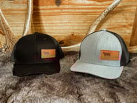 Image 1 of Leather Patch Hat 