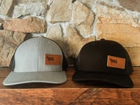 Image 2 of Leather Patch Hat 