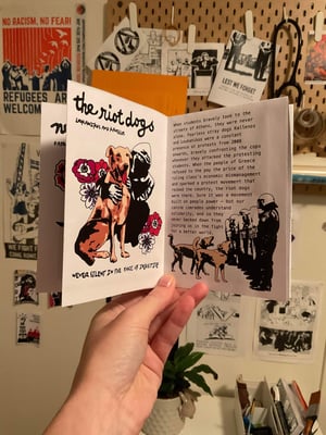 Image of Another World is Paw-sible, zine / poster + sticker
