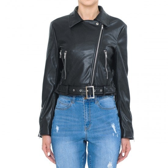 BIKER JACKET - PLUS SIZE