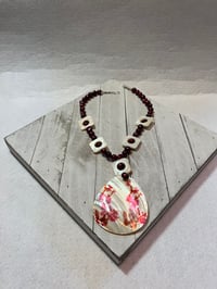 Image 1 of Freshwater Pearl and Mother of Pearl Necklace