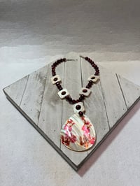 Image 2 of Freshwater Pearl and Mother of Pearl Necklace