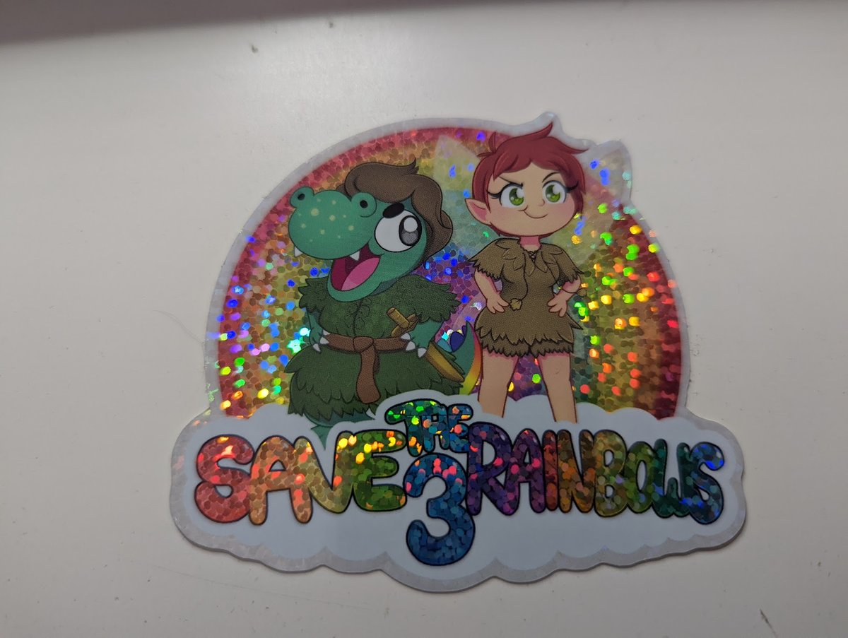 Image of Save The Rainbows 3 Sticker