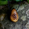 Mistletoe Spiral Amulet (PE1525)