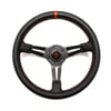 DS Steering Wheel (70 mm Dish), Perforated Leather,