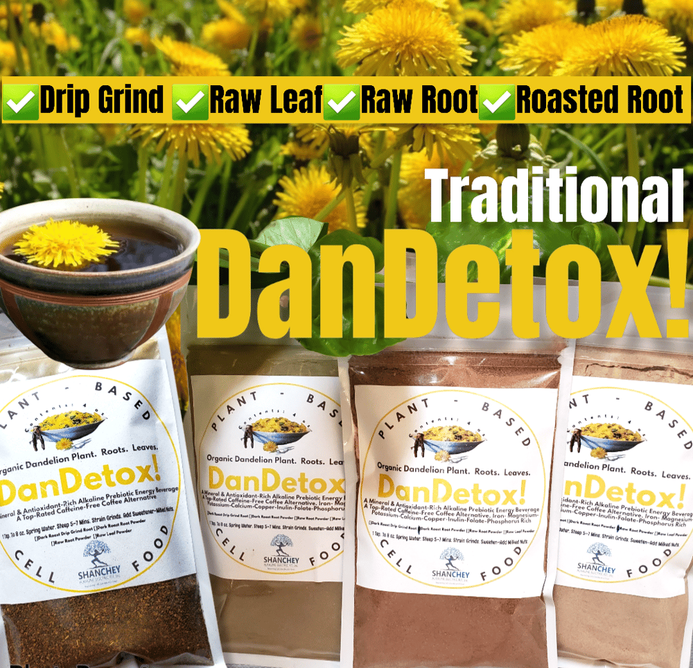 DANDETOX! Traditional/Jamaican Dandelion/Chicory-Roots-Seeds-Drip Grind. Sugar Cravings