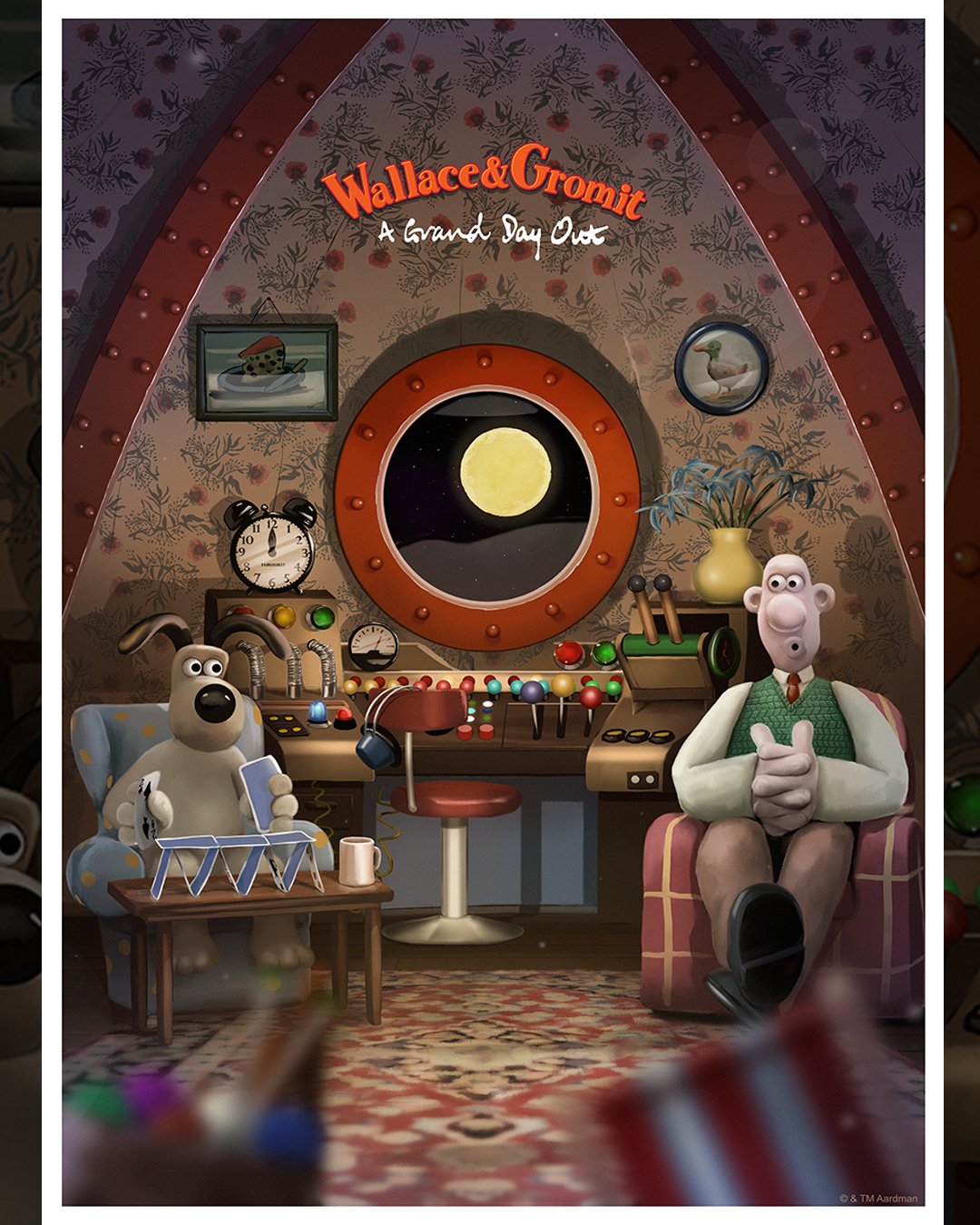 Wallace & Gromit: A Grand Day Out | Andy Fairhurst Art