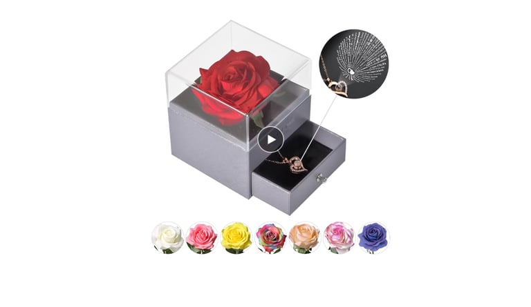 Rose Space Ornament