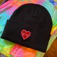 Image 2 of Heart Baby Beanie (various colours)