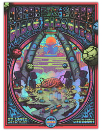 Image 1 of Umphrey's McGee X Disco Biscuits - 8/19/2022 Event Poster - Foil