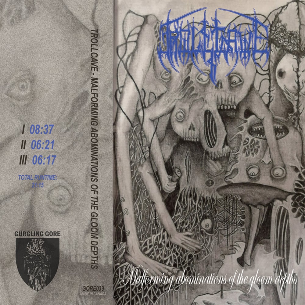 Image of Trollcave - Malforming Abominations of the Gloom Depths Cassette