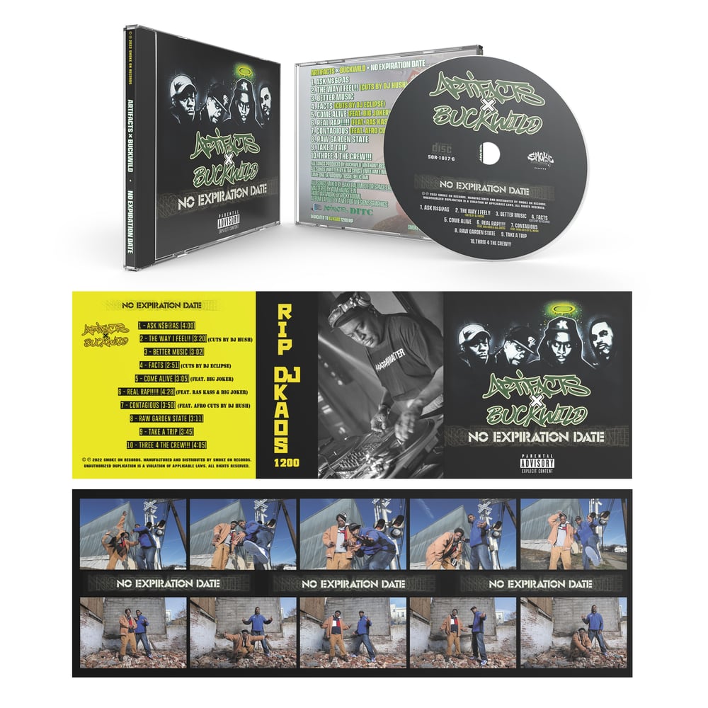 Image of Artifacts x Buckwild - No Expiration Date CD Deluxe
