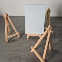 Image 2 of Mini Holz ​​Staffelei / Mini wooden easel