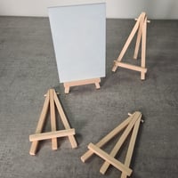 Image 1 of Mini Holz ​​Staffelei / Mini wooden easel