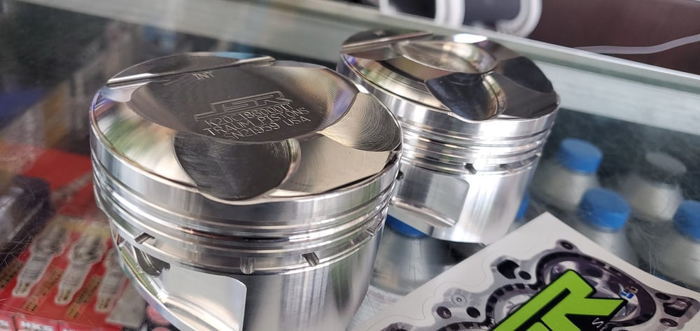 JSR FK8/FL5/DE5 Integra/CV2 Accord 2.0T High Comp Forged Pistons 10:5:1 K20C1/4