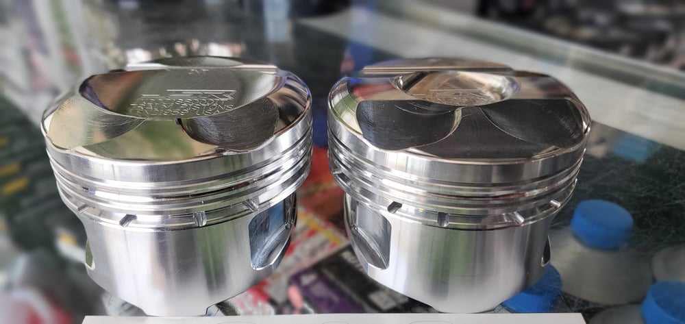 JSR FK8/FL5/DE5 Integra/CV2 Accord 2.0T High Comp Forged Pistons 10:5:1 K20C1/4