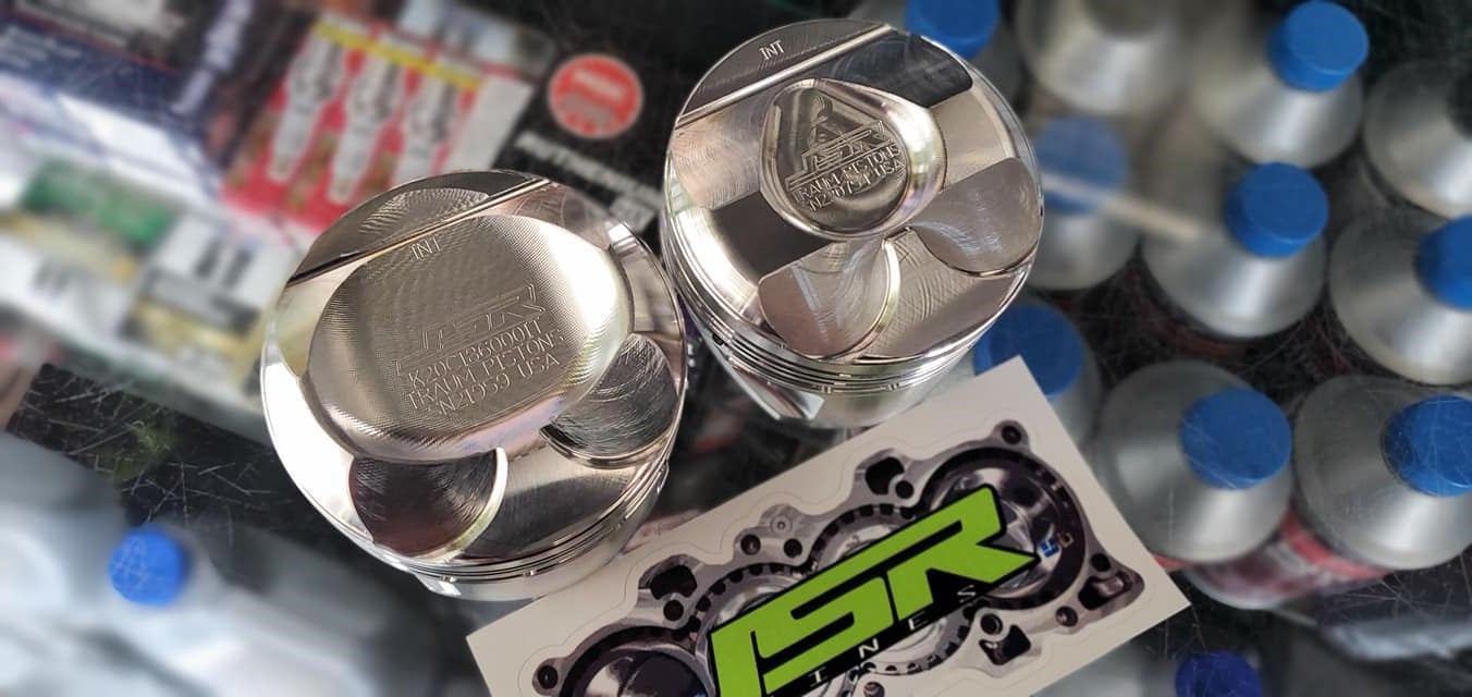 JSR FK8/FL5/DE5 Integra/CV2 Accord 2.0T High Comp Forged Pistons 10:5:1 ...