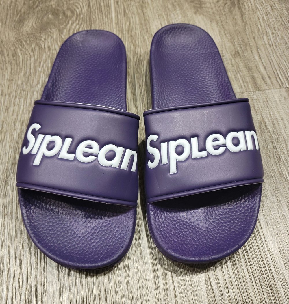 Image of Siplean Embossed Logo Purple Slides