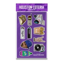 Image 1 of Houston Loteria (Sticker Pack)