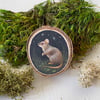 Original Art: Mouse birch token