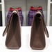 Image of Vtg. Gucci Brown Monogram Clutch