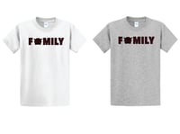 "Family" Short Sleeve Tee (Light Colors)