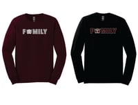 "Family" Long Sleeve Tee (Dark Colors)