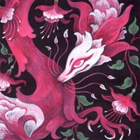 Image 2 of The Fuchsia Dragon print