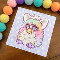 Pastel Furby Print