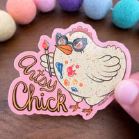 Art Chick Sticker